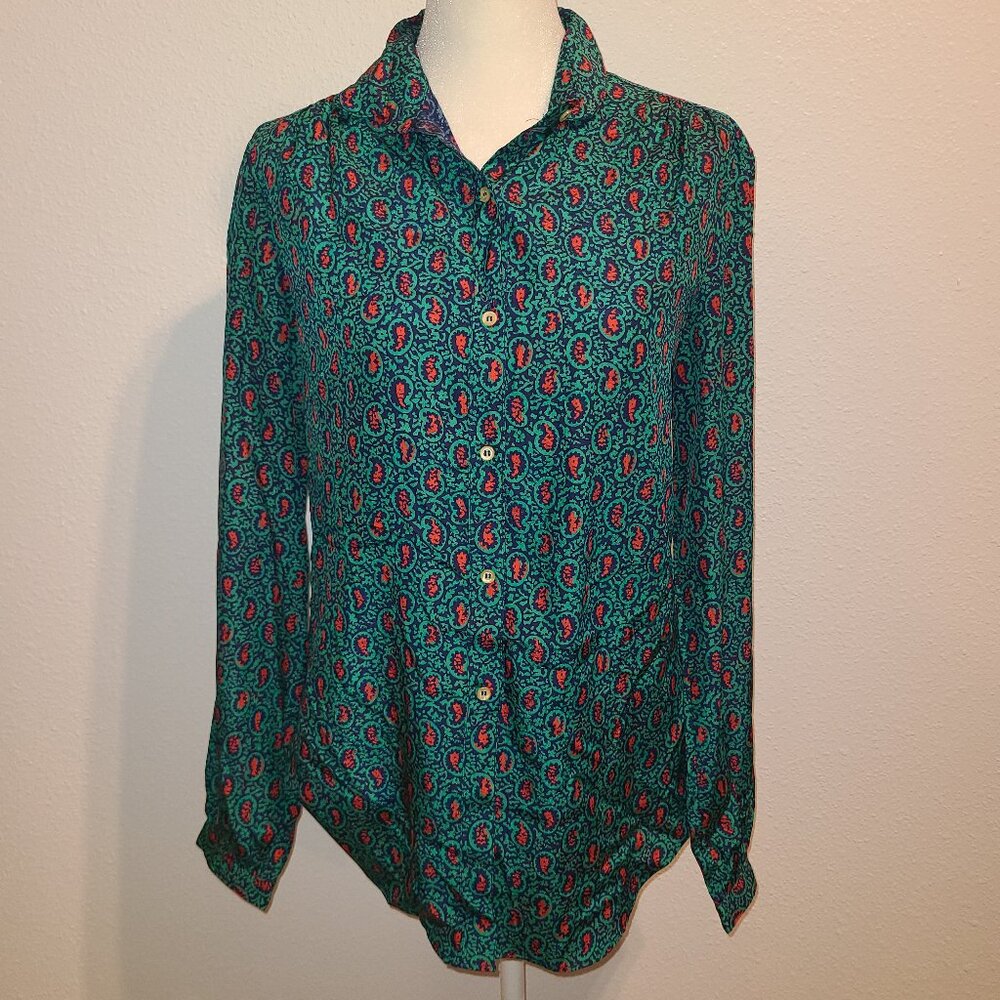 J.G. Hook Paisley Blouse